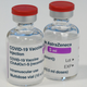 Vials of the AstraZeneca COVID-19 vaccine are seen at the Sir Ludwig Guttmann Building on January 07, 2021 in London, England.